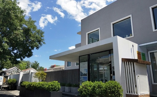 亮点七条文创园外观图